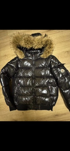 Moncler piumino nero - piumino, lucido